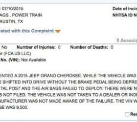 nhtsa investigating gear selector in jeep grand cherokee possibly other models
