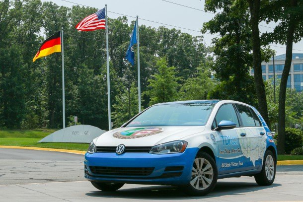 Golf TDI Makes Lap of US on $300 of Diesel