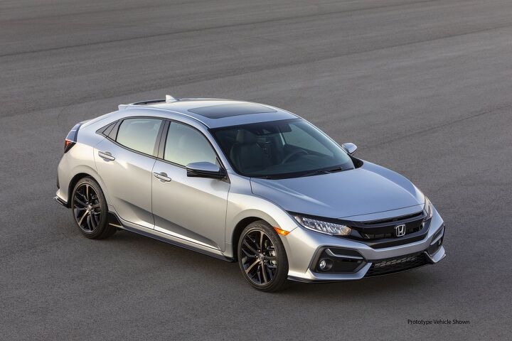 small changes coming to 2020 honda civic hatch at least theres another stick