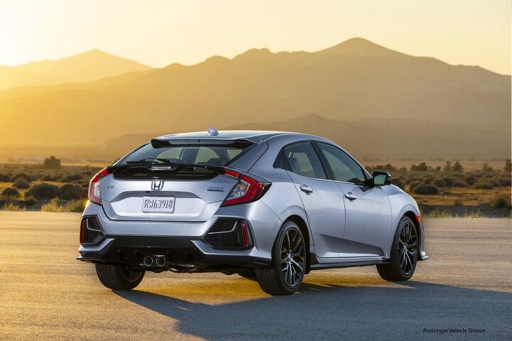 small changes coming to 2020 honda civic hatch at least there s another stick