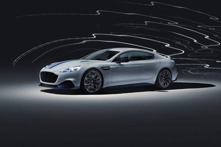 A Green Shoot Emerges From the Aston Martin Rapide's Grave