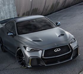 back to black infiniti s new concept is all about what s under the hood