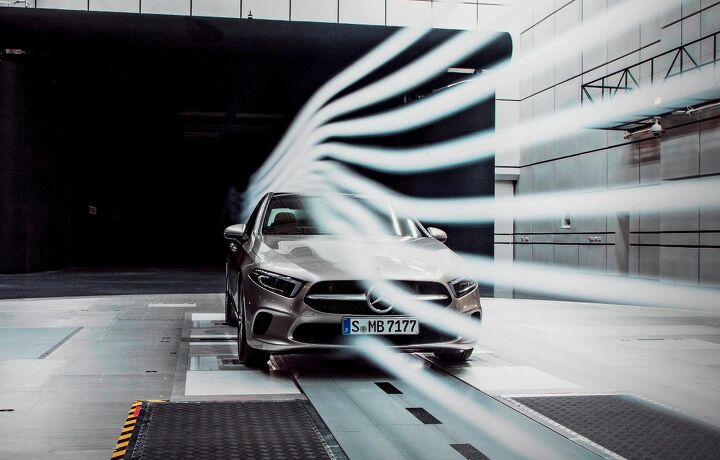 mercedes benz a class to become world s most aerodynamic production vehicle