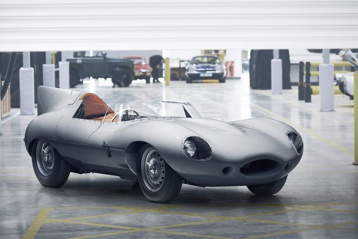 jaguar engages in yet another 8216 once in a lifetime project with d type roadster