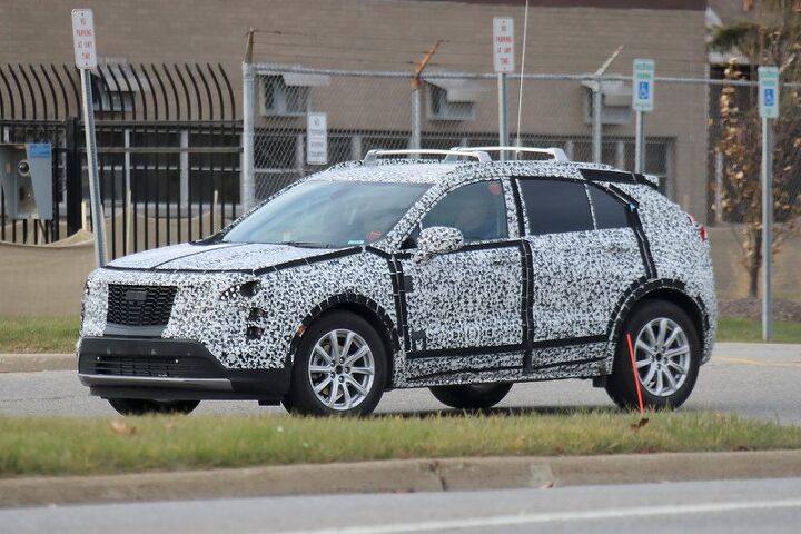 spied 2019 cadillac xt4 ready to do what sedans cant