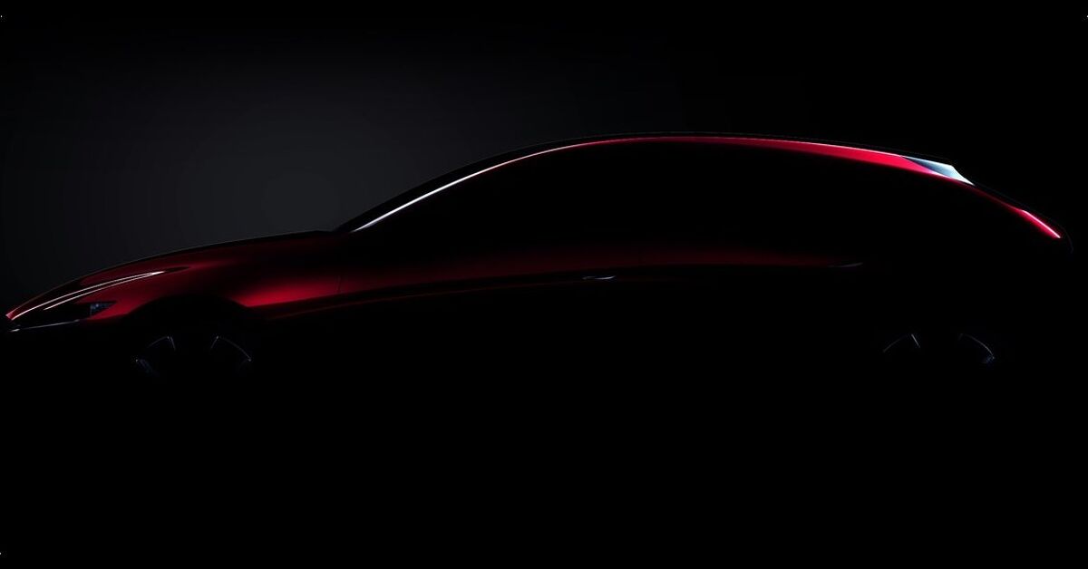  Esta es la silueta del Mazda 3... de cuarta generación |  La verdad sobre los autos