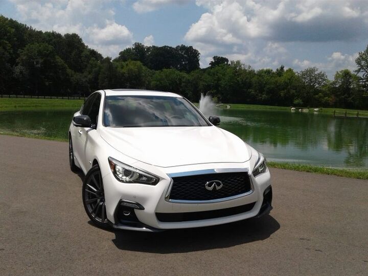 2018 infiniti q50 red sport 400 first drive review all about the power but at what