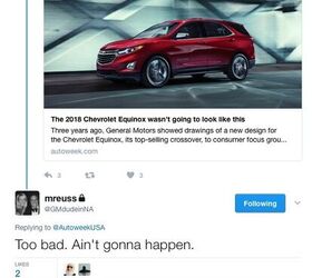 first 2018 chevrolet equinox design sucked so bad that mark reuss has vowed you ll