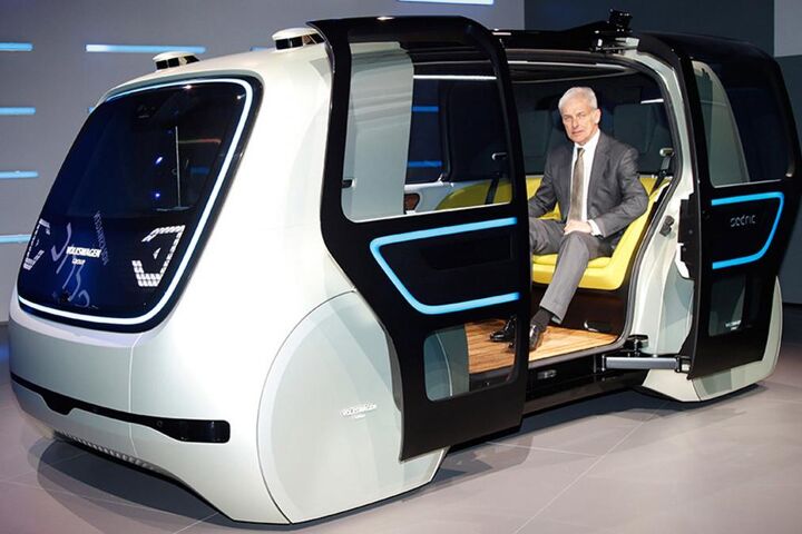 volkswagen s driverless creation is everything that scares people about autonomous