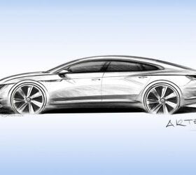 vw teases upcoming four door coupe but we already know what it will look like