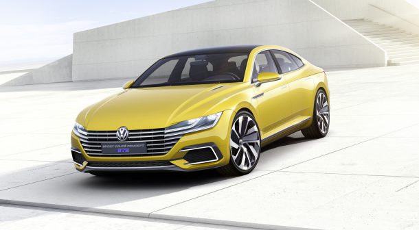 vw teases upcoming four door coupe but we already know what it will look like