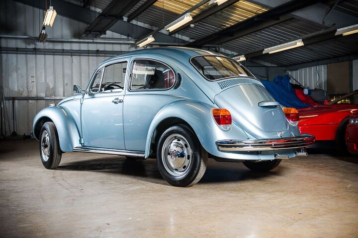world s cleanest vw beetle sells at auction buyer even gets original oil