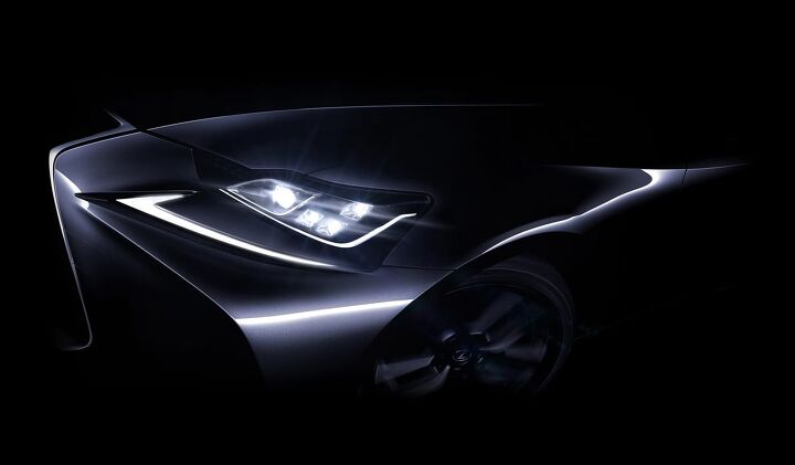 lexus teases redesigned is big ol grille seems intact