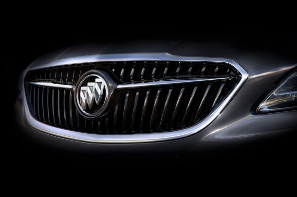 heres the new 2017 buick lacrosses grille