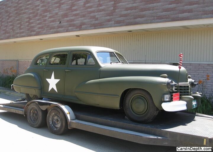 for d day ike s 1942 cadillac staff car blackout civilian studebaker