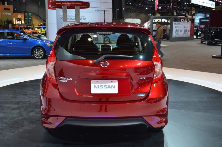 chicago 2014 nissan versa note gets sporty