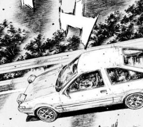 initial d manga panels