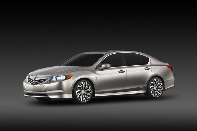 New York 2012: Acura RLX Concept – Honda Brings Back 4WS!