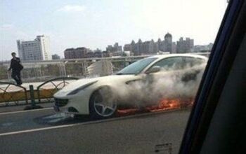 $842.000 Ferrari Develops Burning Desire – Slow Speed Cause Of Combustion?