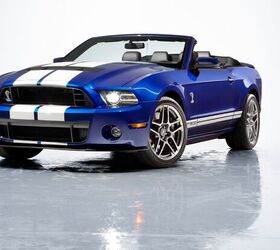 2013 Ford Shelby GT500 Convertible Good For "Only" 155 MPH: 2012 Chicago Auto Show
