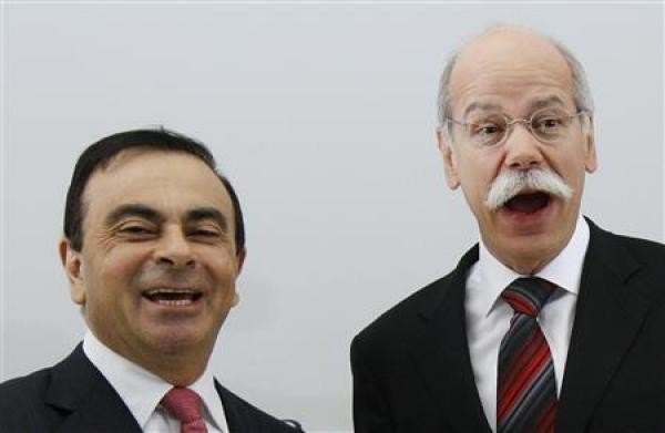 ghosn zetsche this couple is expecting a baby