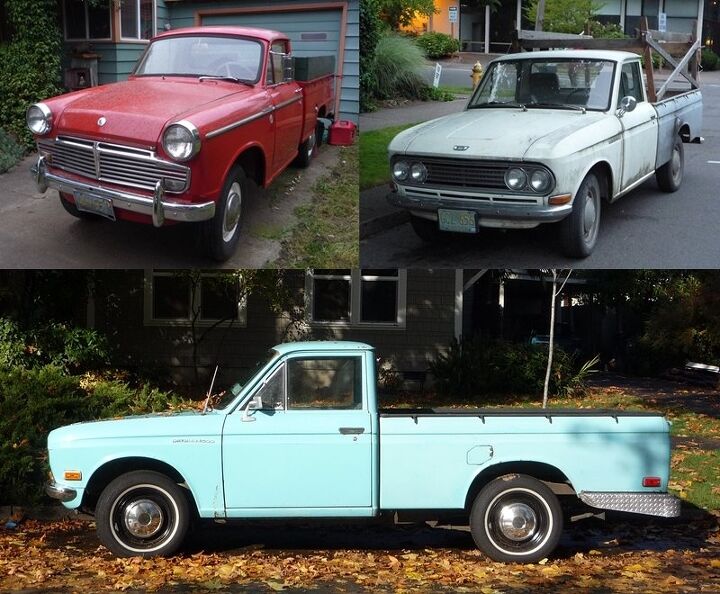 Curbside Classics: The First Mini-Pickups: Datsun's 1964 320 1200; 1967 520 1300; 1969 521 1600