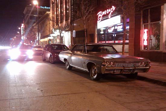 time traveler 68 impala ss convertible wakes up in denver
