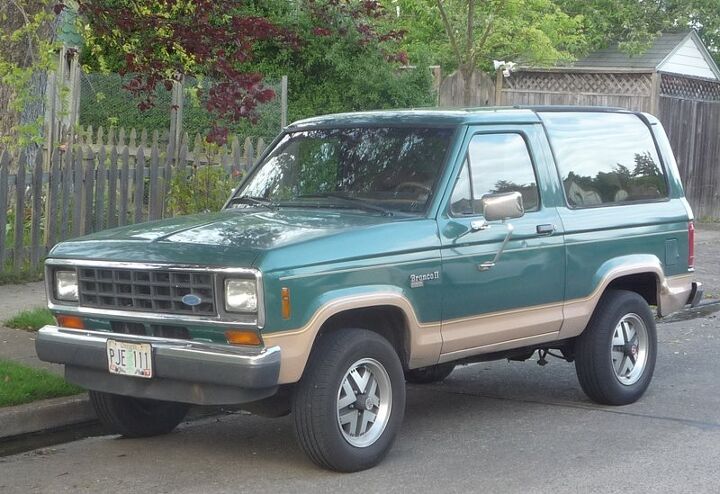 curbside classic ford s rollover happy bucking bronco 1984 bronco ii