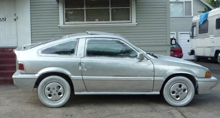 Curbside Classic Outtake: Why It's Impossible To Completely Uglify A 1985 Honda Civc CR-X