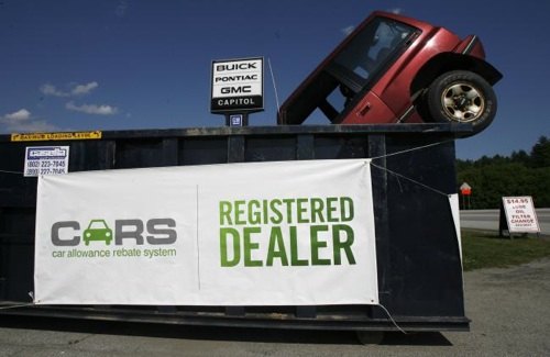 Uncle Sam Deducting Back Taxes From Cash for Clunkers Dealers' Checks