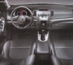 Kia Forte (That's the Civic Fighter) Interior Revealed