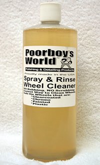 poorboys spray rinse wheel cleaner review
