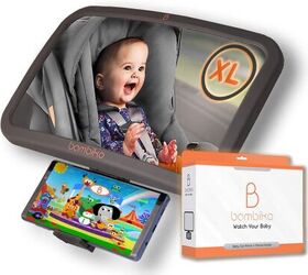 Bambiko Baby Car Mirror with Phone Holder