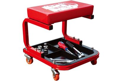 Torin Red Rolling Creeper Seat