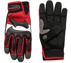 Olsa Tools Mechanic Gloves with TPR Knuckles