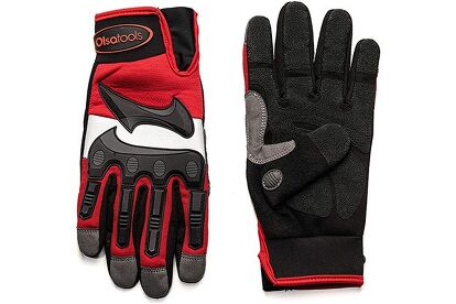 Olsa Tools Mechanic Gloves with TPR Knuckles