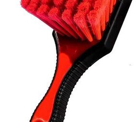 Tire & Wheel Cleaning Brush Combo Set with Soft Gentle Feather Ends