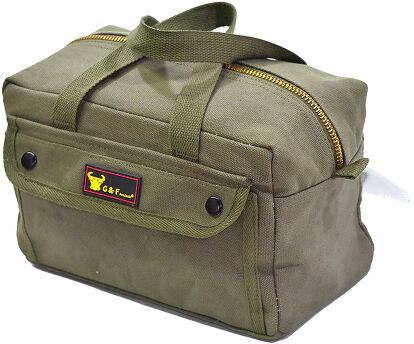 G & F Products Heavy-Duty Mechanics Tool Bag - Government Issued Style