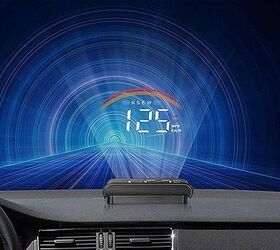  New HUD Auto Head Up Display Film 5.5Inch Windshield OBD2 II  Car Speed Display : Electronics