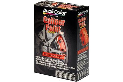 Dupli-Color Red Single Brake Caliper Kit