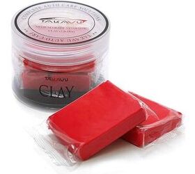Red Synthetic Clay Bar - Premium Auto Styling
