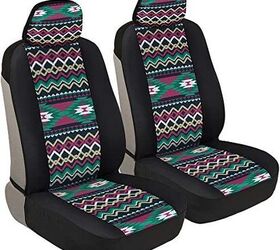 BDK Two Tone Pattern Car Seat Covers