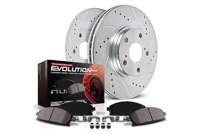 Upgrade King: Power Stop Drilled/Slotted Rotors and Ceramic Brake Pads