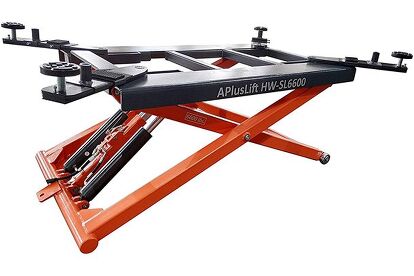 APlusLift Mid Rise Auto Scissor Lift - 6600 lbs