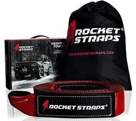 Rocket Straps - 3" x 30' Heavy Duty Tow Strap