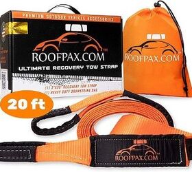 RoofPax Tow Strap 3" x 20 ft. Off Road Recovery Rope