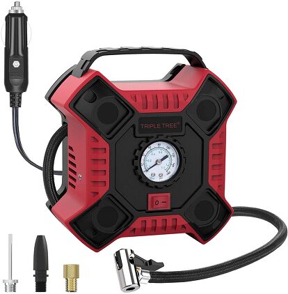 Low-Cost Option: Triple Tree 12V DC Tire Inflator