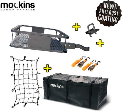 Best Reviews: Mockins Steel Cargo Basket with Net & Bag