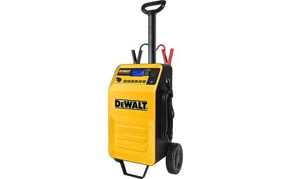 For the Pro: DEWALT 70 Amp Rolling Battery Charger
