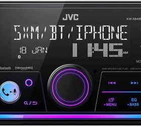 JVC KW-X840BTS Double-DIN Car Stereo